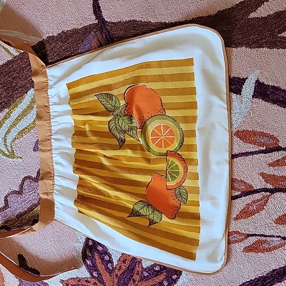 🤎 Vintage Terry Half Apron - Picture 3 of 8